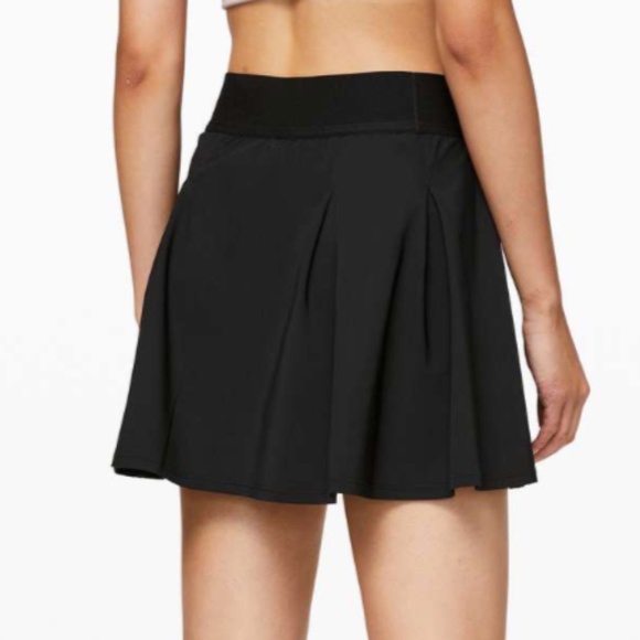 Lululemon Tennis Time Skirt – Black – Size 8 - Picture 2 of 8